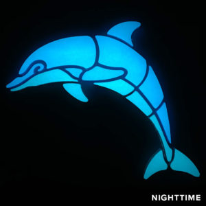 Dolphin Glow Mosaic